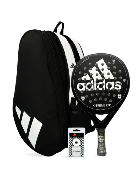 Pack Adidas X-Treme Black/White Et Sac (De) Padel Adidas Contrôle |ADIDAS |Packs de padel