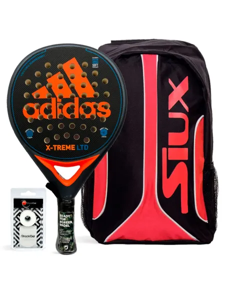 Pack Adidas X-Treme Orange E Zaino Siux Fusion |ADIDAS |Pacchetti da padel