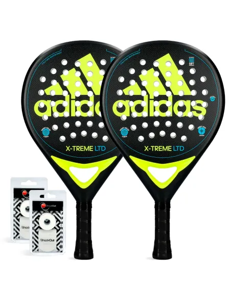 Pack Duo Adidas X-Treme Black/Lima |ADIDAS |Packs pádel