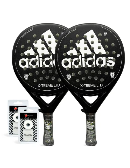 Duo Pack Adidas X-Treme Black/White |ADIDAS |Padel packs