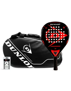 Pack carbone Dunlop Tsunami Red Intro |DUNLOP |Packs de padel