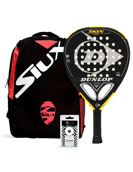 Pack Dunlop Skin Attack Siux Mini |DUNLOP |Packs de padel