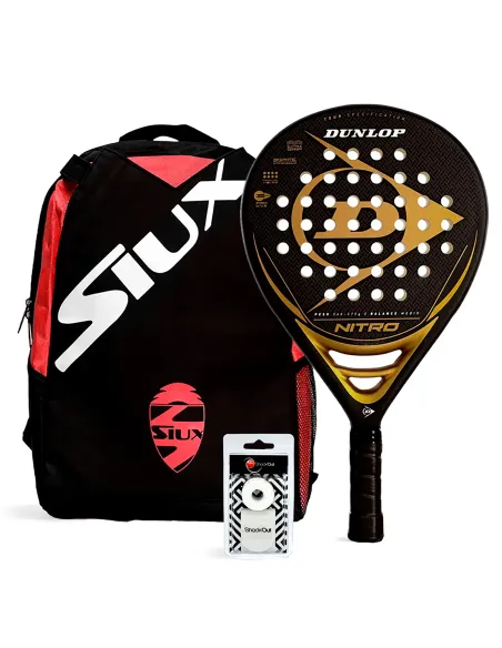 Pack Dunlop Nitro Gold Mochila Siux Mini |DUNLOP |Padel packs
