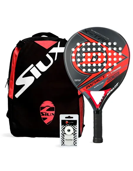 Sac à dos Dunlop Impact Xtreme Red Pack Siux Mini |DUNLOP |Packs de padel
