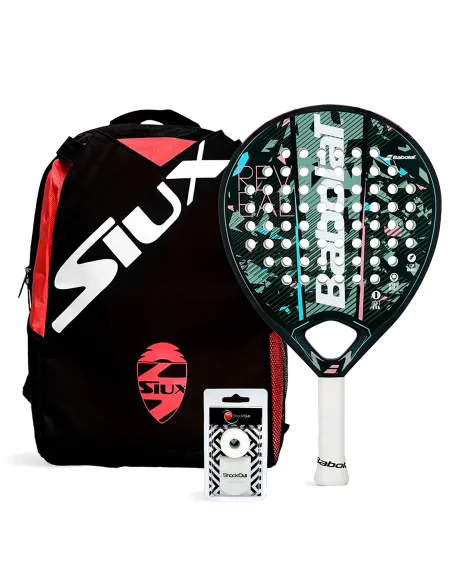 Pack Babolat Reveal avec sac à dos Siux Mini | |Packs de padel