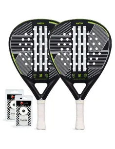 Pack Duo Adidas Match Lime | |Packs pádel