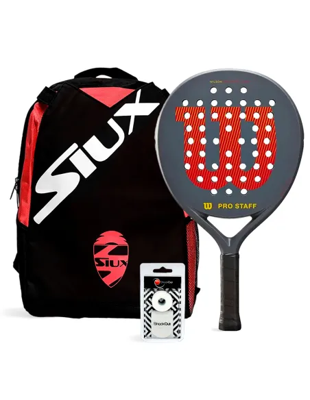 Pack Wilson Pro Staff Grey Bag Siux Mini | |Padel packs