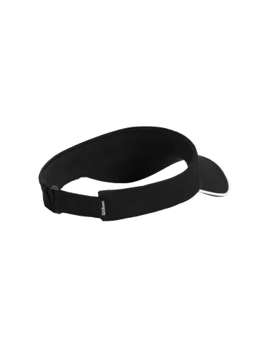 Visor Cap Wilson Classic Black |WILSON |Paddle accessories