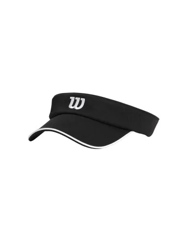 Visor Cap Wilson Classic Black |WILSON |Paddle accessories