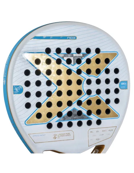 Pack Raquette Nox At Genius 18K Alum Buenos Aires Exclusive Edition |NOX |Packs de padel