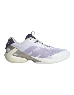 Adidas Adizero Ubersonic 5 Nm Blanco/Violeta Mujer Jq6351 |Adidas BM SportTech |Zapatillas de pádel