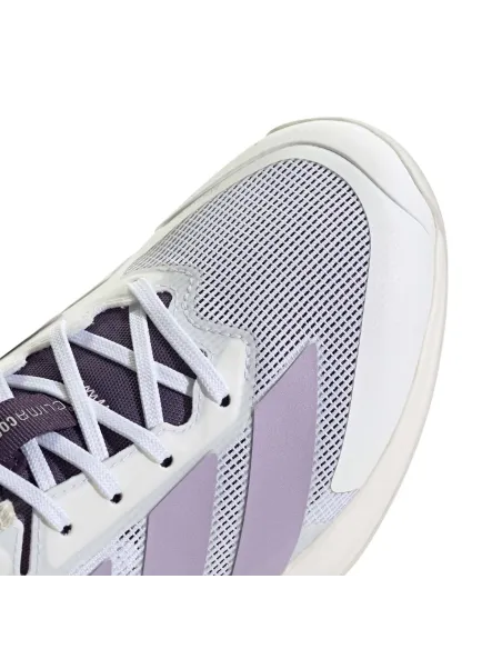 Adidas Adizero Ubersonic 5 Bianco/Viola Donna JQ6351 |Adidas BM SportTech |Scarpe da padel