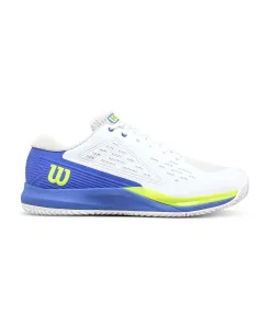 Wilson Rush Pro Ace White/Blue/Yellow |WILSON |Padel shoes