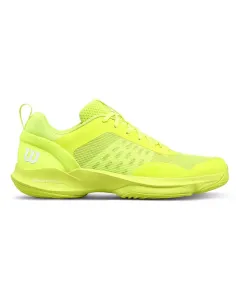Wilson Hurakn Pro V2 Jaune Wrs335720 |WILSON |Chaussures de padel