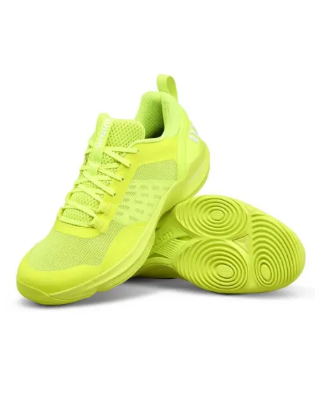 Wilson Hurakn Pro V2 Giallo Wrs335720 |WILSON |Scarpe da padel