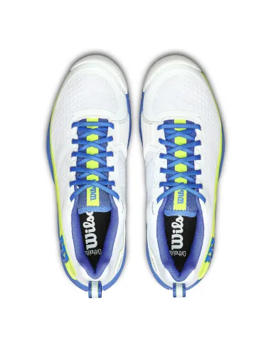 Wilson Rush Pro 4.5 White/Blue |WILSON |Padel shoes