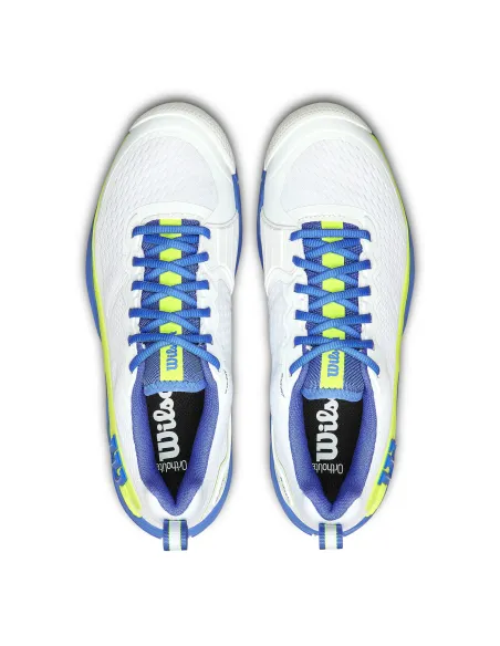 Wilson Rush Pro 4.5 Blanco/Azul |WILSON |Zapatillas de pádel