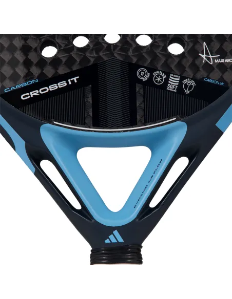 Adidas Cross IT Carbon Blue da Maxi Arce |ADIDAS |Raquetes de padel