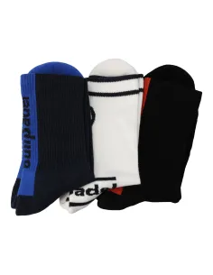 PACK 3 UNIDADES MEIAS BULLPADEL BP255 |BULLPADEL |Roupa de padel 2
