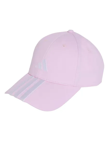 Casquette Adidas Nouveau Logo 3 Bandes Unisexe Rose |ADIDAS |Accessoires de pagaie