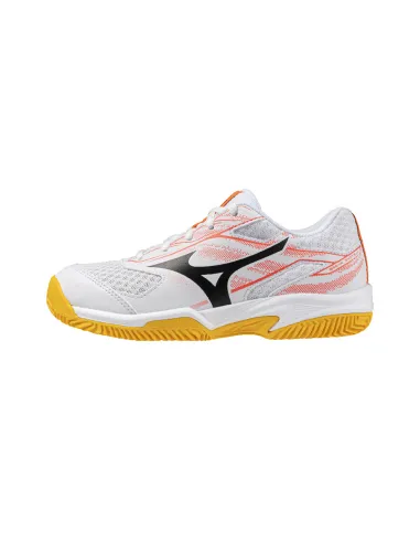 Mizuno Break Shot 5 Cc 61Gc2555 Junior White/Coral/Citrus |MIZUNO |Padel shoes