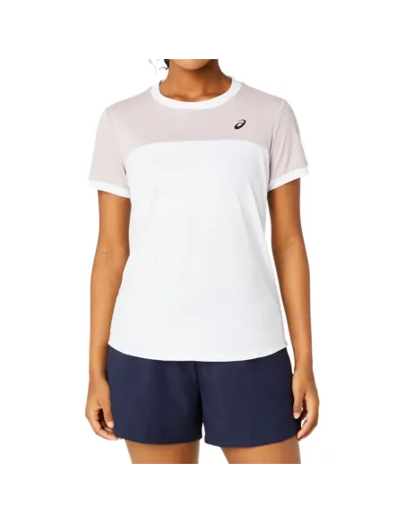 T-SHIRT DE MULHER Asics Court SS TOP 2042A262 |ASICS |Roupas de remo ASICS