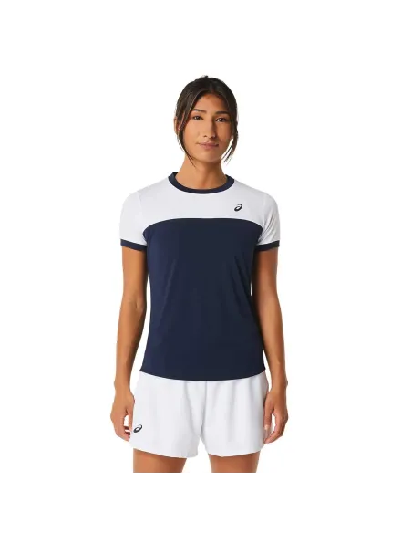 T-Shirt Asics Women Court Ss Top 2042A262 Woman |ASICS |ASICS padel clothing T-Shirt Asics Women Court Ss Top 2042A262 Woman |ASICS |ASICS padel clothing