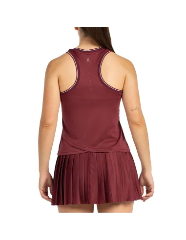 CAMISETA S/MANGAS BULLPADEL AZA CA97010000 VINO BURDEOS MUJER |BULLPADEL |Abbigliamento da padel