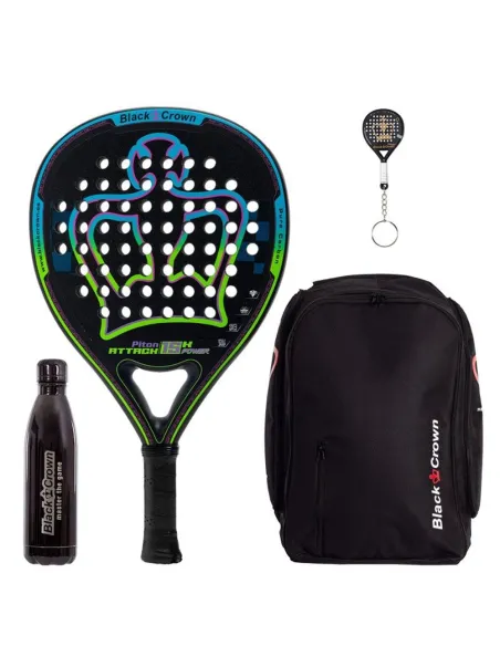Pack d'alimentation Black Crown Piton Attack 15K |BLACK CROWN |Packs de padel