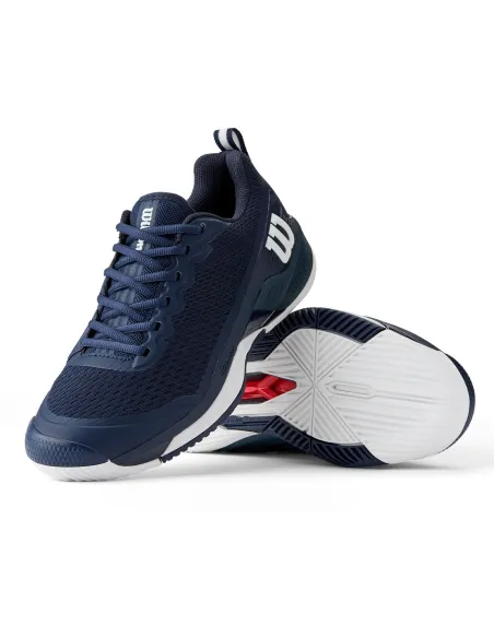 Wilson Rush Pro 4.5 all court BLEU MARINE WRS333520 |WILSON |Chaussures de padel Wilson Rush Pro 4.5 all court BLEU MARINE WRS333520 |WILSON |Chaussures de padel