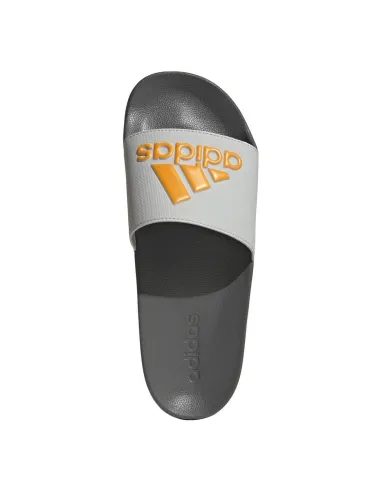 Adidas Adilette Shower Grey/Orange UNISEX Flip Flops JI4759 |Adidas BM SportTech |Padel shoes