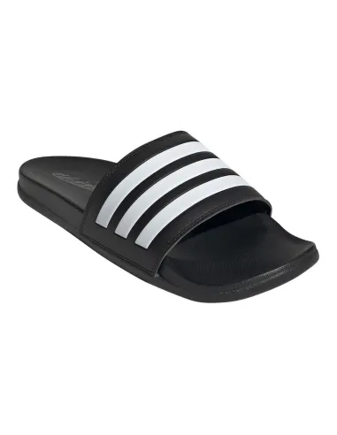 Adidas Adilette Comfort Infradito Nero/Bianco UNISEX GZ5891 |Adidas BM SportTech |Scarpe da padel