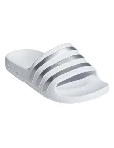 Tongs Adidas Adilette Aqua K Blanc/Argent Junior F35555 |ADIDAS |Chaussures de padel 2