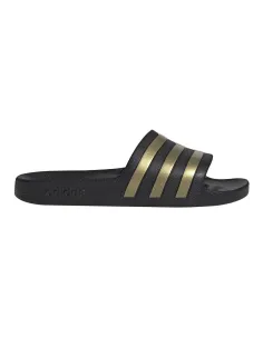 Adidas Adilette Aqua Nero/Oro Infradito UNISEX EG1758 |Adidas BM SportTech |Scarpe da padel