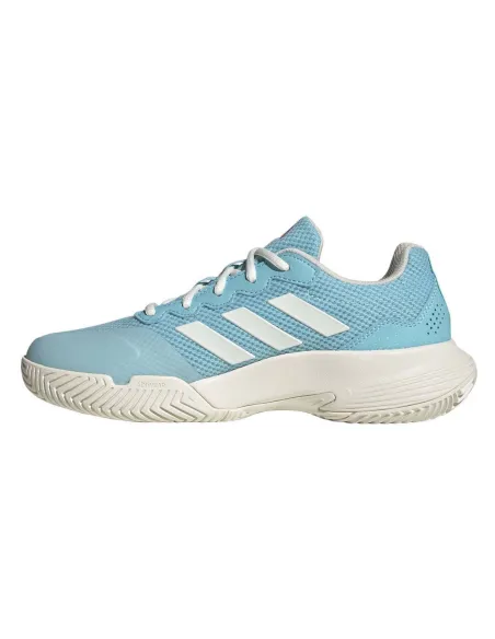 Adidas Gamecourt 2 Bleu Femme ID1493 |Adidas BM SportTech |Chaussures de padel