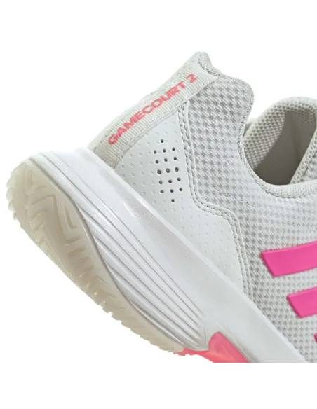 Adidas Gamecourt 2.0 ROSA MULHER JP7723 |Adidas BM SportTech |Sapatilhas de padel