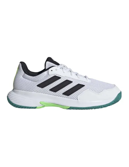 Adidas Game Spec 2 White/Green UNISEX JR7258 |Adidas BM SportTech |Padel shoes
