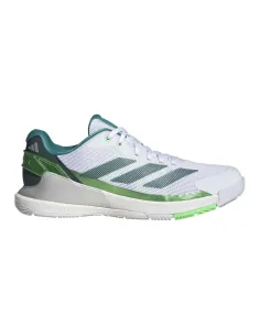Adidas Crazyquick LS Padel White/Green JP7231 |Adidas BM SportTech |Padel shoes