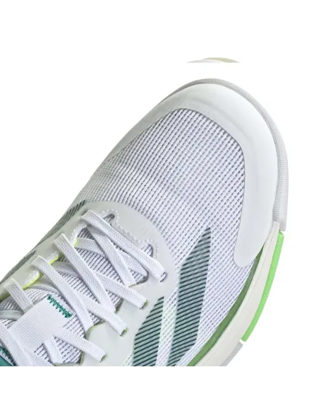 Adidas Crazyquick LS Padel White/Green JP7231 |Adidas BM SportTech |Padel shoes