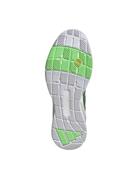 Adidas Crazyquick LS Padel Branco/Verde JP7231 |Adidas BM SportTech |Sapatilhas de padel