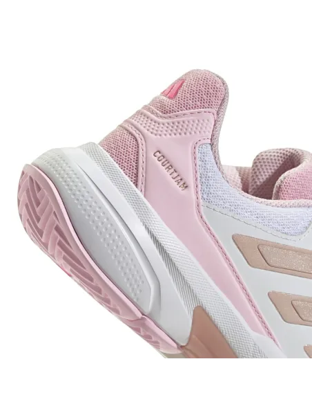 Adidas Courtjam Control Rosa Donna JP9739 |Adidas BM SportTech |Scarpe da padel Adidas Courtjam Control Rosa Donna JP9739 |Adidas BM SportTech |Scarpe da padel