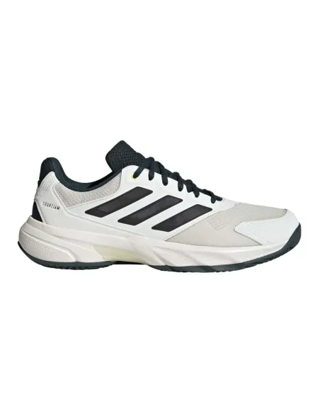 Adidas Courtjam Control Clay BRANCO JH5137 |Adidas BM SportTech |Sapatilhas de padel Adidas Courtjam Control Clay BRANCO JH5137 |Adidas BM SportTech |Sapatilhas de padel
