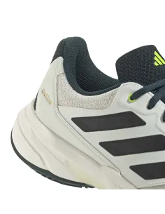 Adidas Courtjam controllo Clay BIANCO JH5137 |Adidas BM SportTech |Scarpe da padel 2
