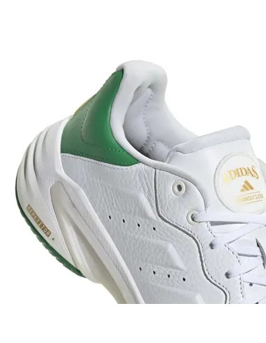 Adidas Barricade 13 Leather White/Green JP7237 |Adidas BM SportTech |Padel shoes