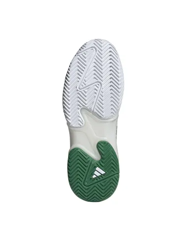 Adidas Barricade 13 Pelle Bianco/Verde JP7237 |Adidas BM SportTech |Scarpe da padel