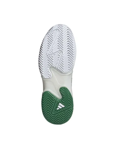 Adidas Barricade 13 Pelle Bianco/Verde JP7237 |Adidas BM SportTech |Scarpe da padel