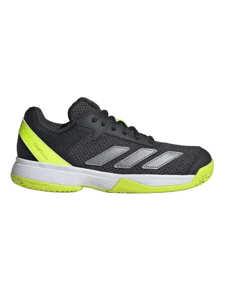 Adidas Courtflash K JI2449 Junior Black | |Padel shoes