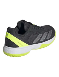Adidas Courtflash Noir Junior JI2449 | |Chaussures de padel 2