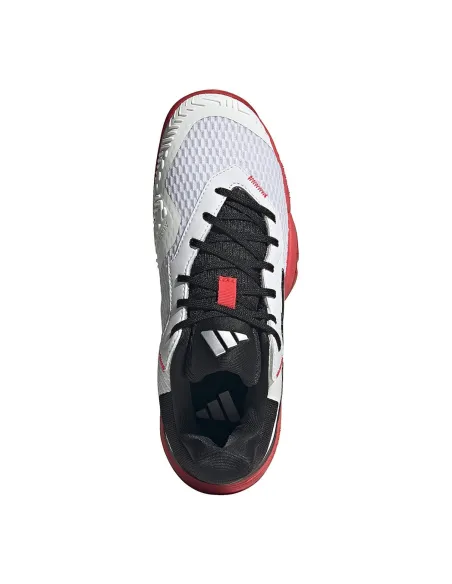 Adidas Barricade K IH5545 Junior BIANCO NERO | |Scarpe da padel