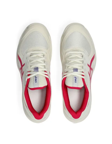 Asics Game FF Clay/OC Blanc/Rose Femme 1042A282 |ASICS |Chaussures de padel Asics Game FF Clay/OC Blanc/Rose Femme 1042A282 |ASICS |Chaussures de padel